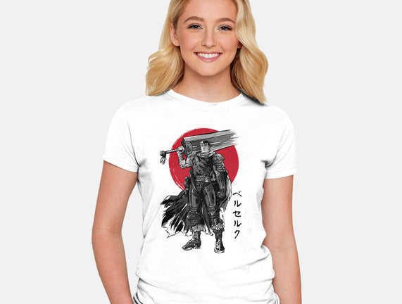 Black Swordsman Sumi-e