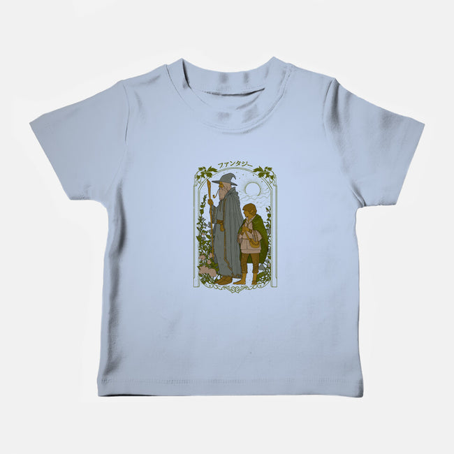 Fantastic Adventure-baby basic tee-Hafaell