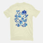 Animals Tea Ceremony-mens basic tee-ricolaa