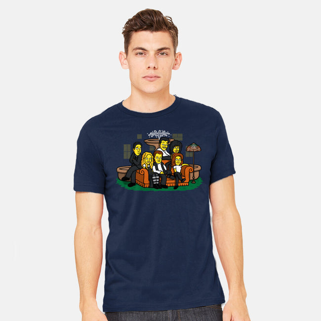 Yellow Friendship-mens heavyweight tee-Raffiti