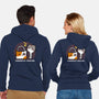 Purrfect Match-unisex zip-up sweatshirt-bloomgrace28