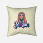 M3gan Doll-none removable cover throw pillow-Getsousa!