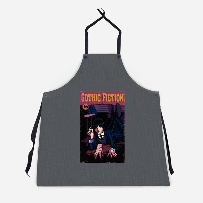 Gothic Fiction-unisex kitchen apron-jasesa