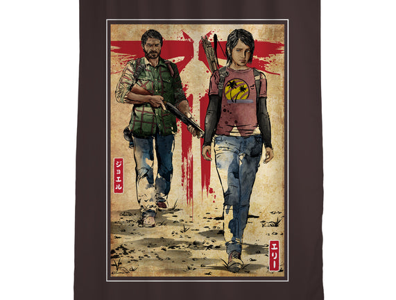 Joel And Ellie Woodblock