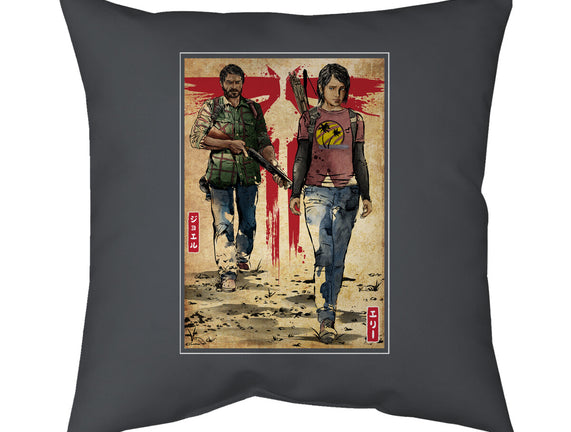 Joel And Ellie Woodblock