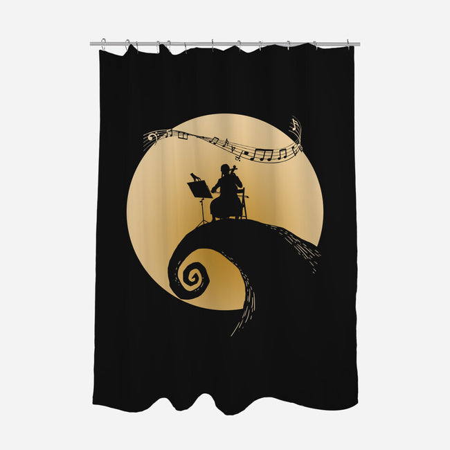 Wednesday's Lament-none polyester shower curtain-Boggs Nicolas