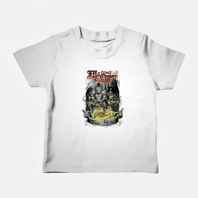 My Friend Onion Knight-baby basic tee-Guilherme magno de oliveira