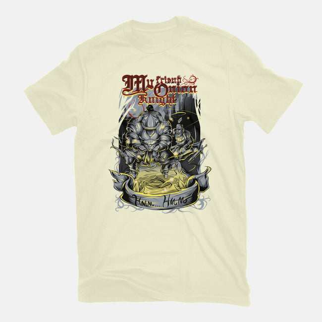 My Friend Onion Knight-mens premium tee-Guilherme magno de oliveira