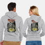 My Friend Onion Knight-unisex zip-up sweatshirt-Guilherme magno de oliveira