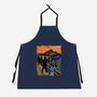 Shining Scream-unisex kitchen apron-fanfabio