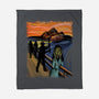 Shining Scream-none fleece blanket-fanfabio