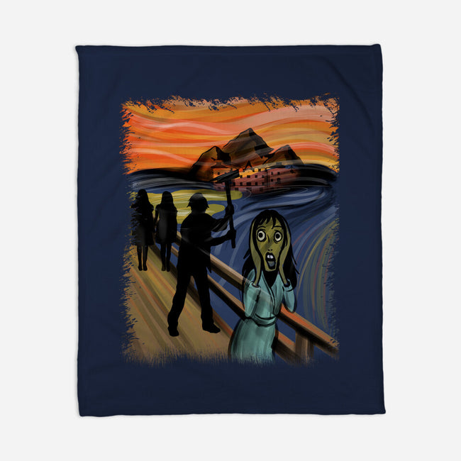 Shining Scream-none fleece blanket-fanfabio