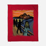 Shining Scream-none fleece blanket-fanfabio
