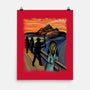 Shining Scream-none matte poster-fanfabio