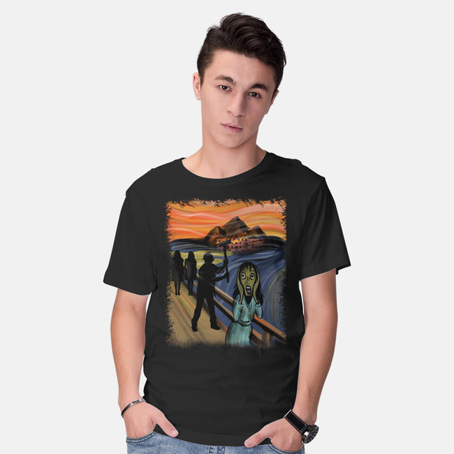 Shining Scream-mens basic tee-fanfabio