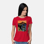 Shining Scream-womens basic tee-fanfabio
