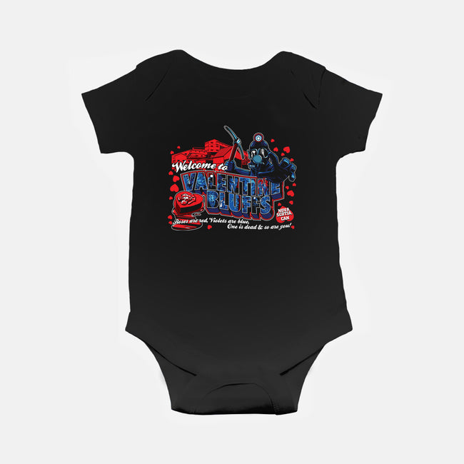 Have A Bloody Valentine-baby basic onesie-goodidearyan