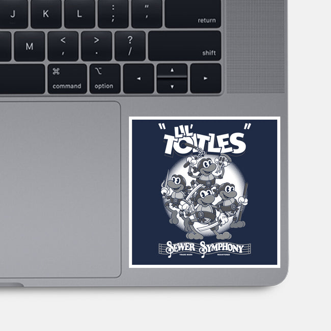 Lil Toitles Sewer Symphony-none glossy sticker-Nemons
