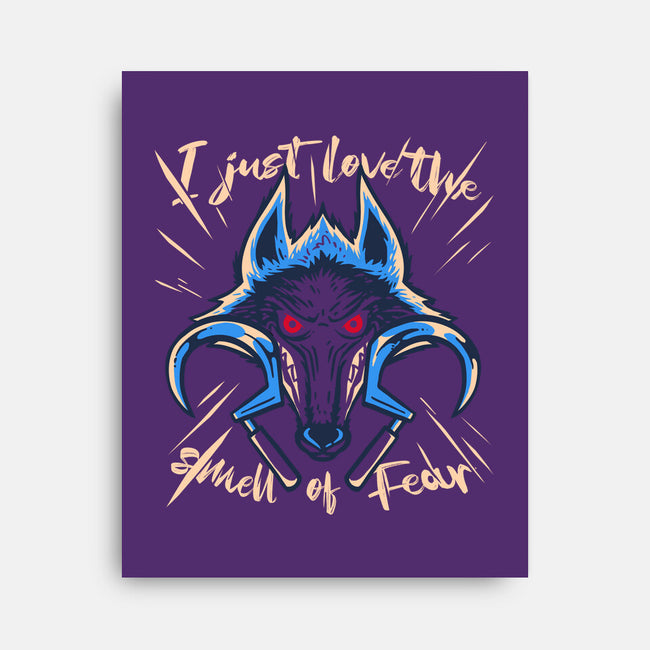 I'm Not A Cat Person-none stretched canvas-estudiofitas