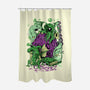 The Call Of Cuteness-none polyester shower curtain-Guilherme magno de oliveira