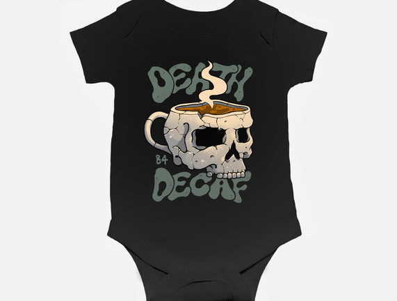 Death Before Decaf Skull