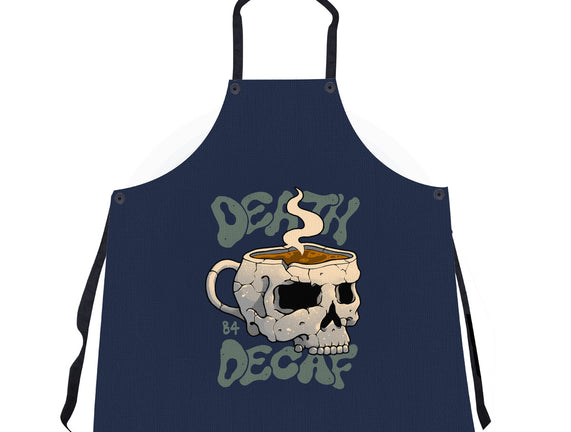 Death Before Decaf Skull
