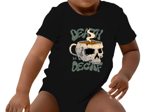 Death Before Decaf Skull