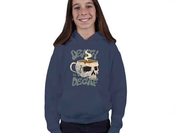 Death Before Decaf Skull