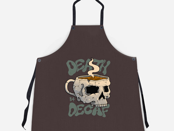 Death Before Decaf Skull