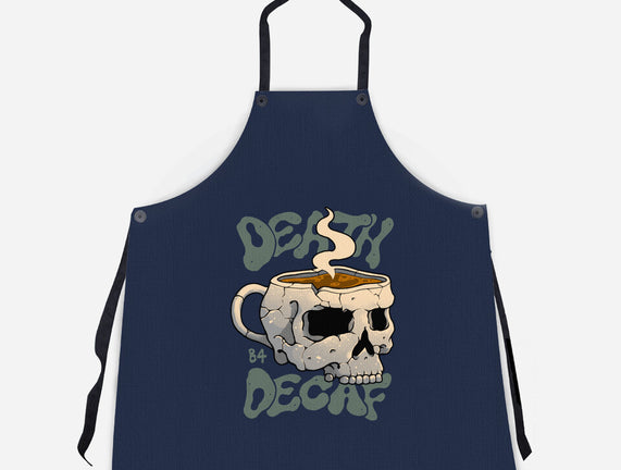 Death Before Decaf Skull