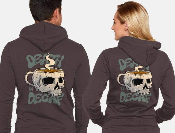 Death Before Decaf Skull