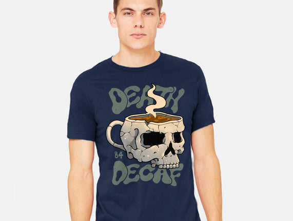 Death Before Decaf Skull
