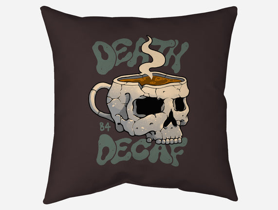 Death Before Decaf Skull