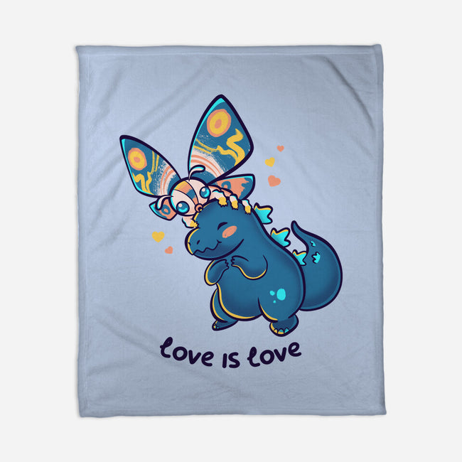 Lovezilla-none fleece blanket-Mushita