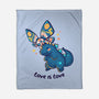 Lovezilla-none fleece blanket-Mushita