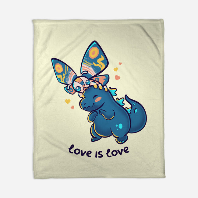 Lovezilla-none fleece blanket-Mushita