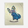 Lovezilla-none fleece blanket-Mushita
