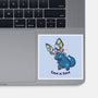 Lovezilla-none glossy sticker-Mushita