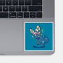 Lovezilla-none glossy sticker-Mushita