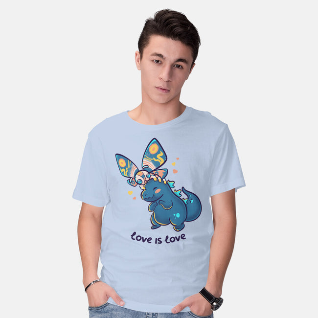 Lovezilla-mens basic tee-Mushita