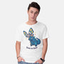 Lovezilla-mens basic tee-Mushita