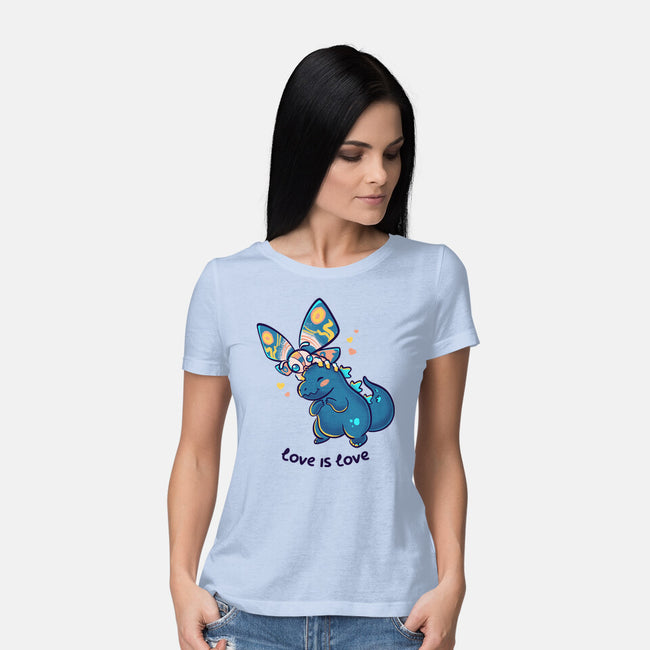 Lovezilla-womens basic tee-Mushita