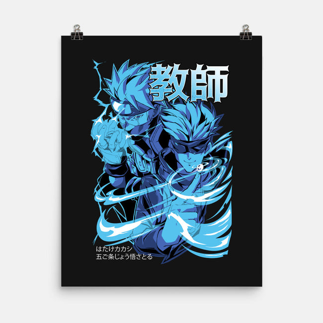 Masked Sensei-none matte poster-Kabuto Studio