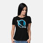 Deep In Thought-womens basic tee-drbutler