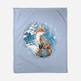 Japanese Fox-none fleece blanket-IKILO