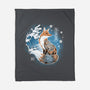 Japanese Fox-none fleece blanket-IKILO