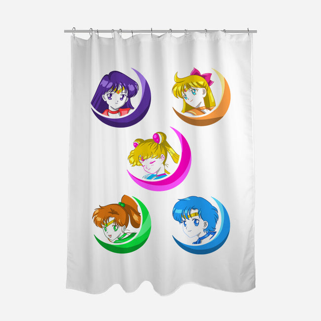 Neon Scouts-none polyester shower curtain-nickzzarto