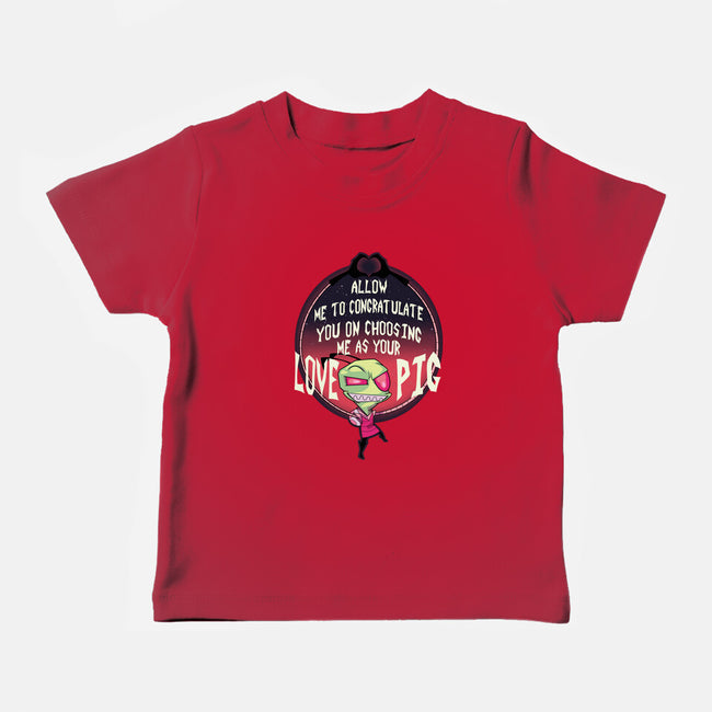 Love Pig-baby basic tee-SeamusAran