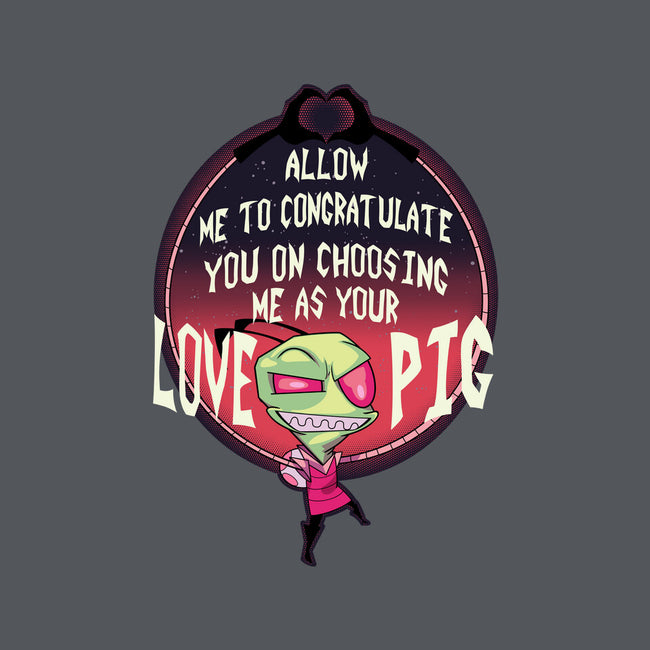 Love Pig-unisex kitchen apron-SeamusAran