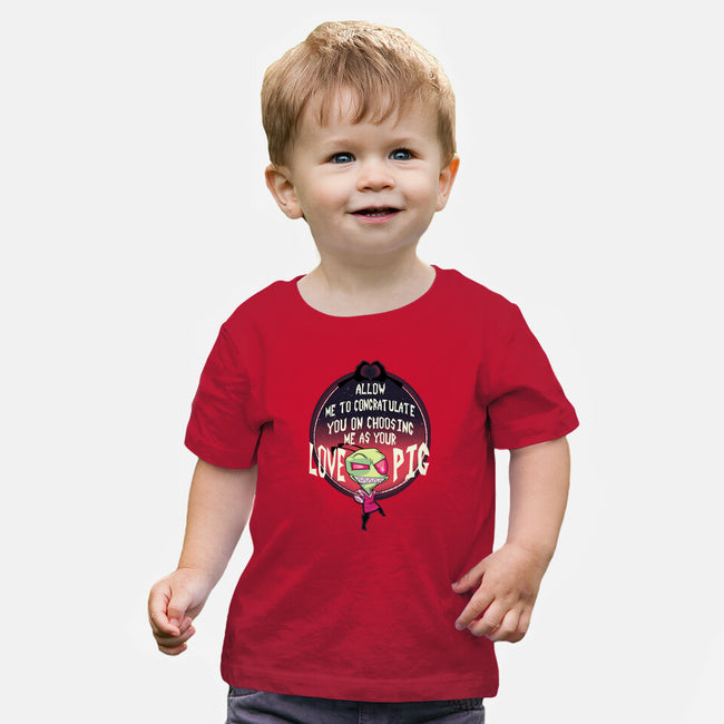 Love Pig-baby basic tee-SeamusAran
